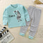 Pistachio Green Zebra Shirt & Trouser 2 Pc Set NS6048A